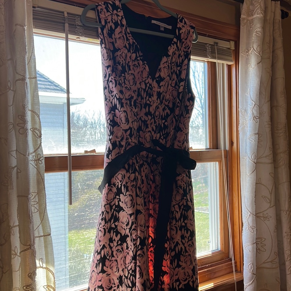 Pink and black dress once worn beautiful dress